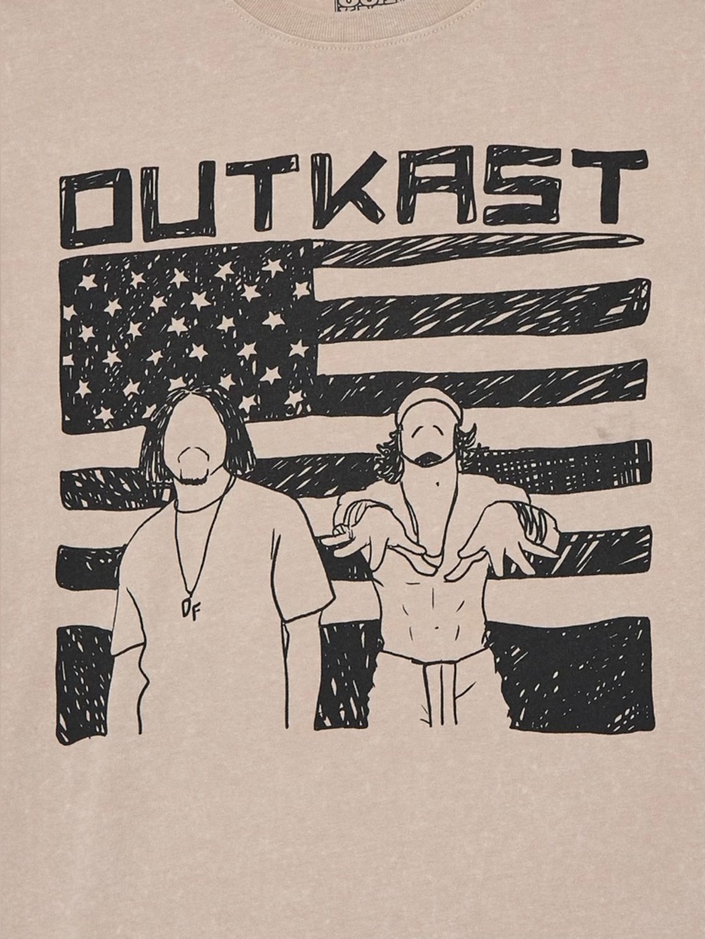 NWT - Outkast Mineral Wash Graphic T-Shirt - Picture 3 of 5